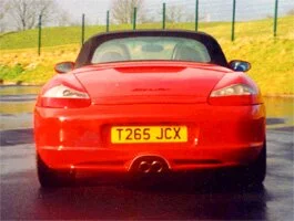 Boxster With Facelift - Rear