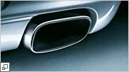 Porsche 997 Tailpipes, Porsche 997C Tailpipes, Porsche 997 C4 Tailpipes, Porsche Tailpipes
